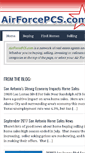 Mobile Screenshot of airforcepcs.com