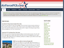 Tablet Screenshot of airforcepcs.com